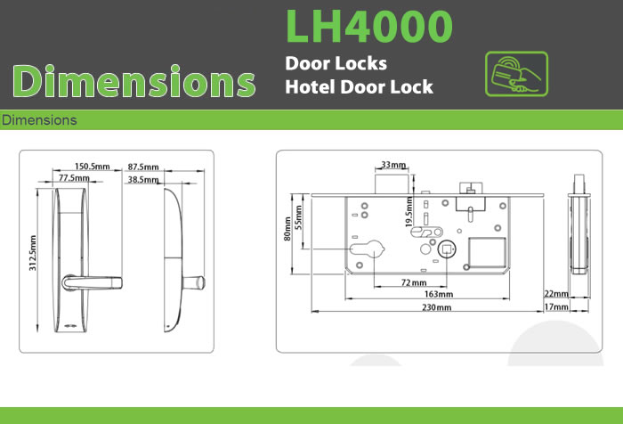 LH4000 Biometric Door Locks